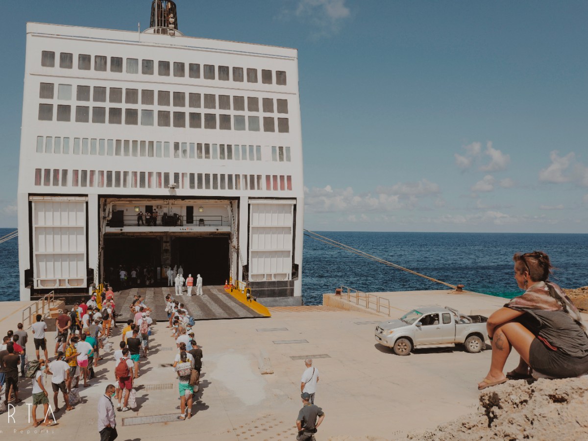 GERTA A LAMPEDUSA, TERZO GIORNO: I VOLONTARI DEL “COMITATO TRE OTTOBRE” PER IL “MUSEO DELLA FIDUCIA E DEL DIALOGO PER IL MEDITERRANEO”