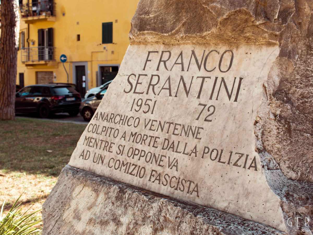 49° ANNIVERSARIO DELLA MORTE DI FRANCO SERANTINI.NESSUNA AMNISTIA PER I CRIMINI DI&nbsp;STATO!
