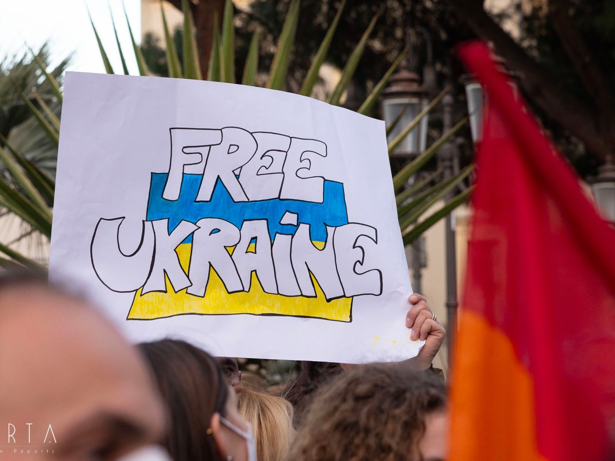 NO ALLA GUERRA: CATANIA CON IL POPOLO&nbsp;UCRAINO